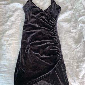 Boutique velvet mini dress